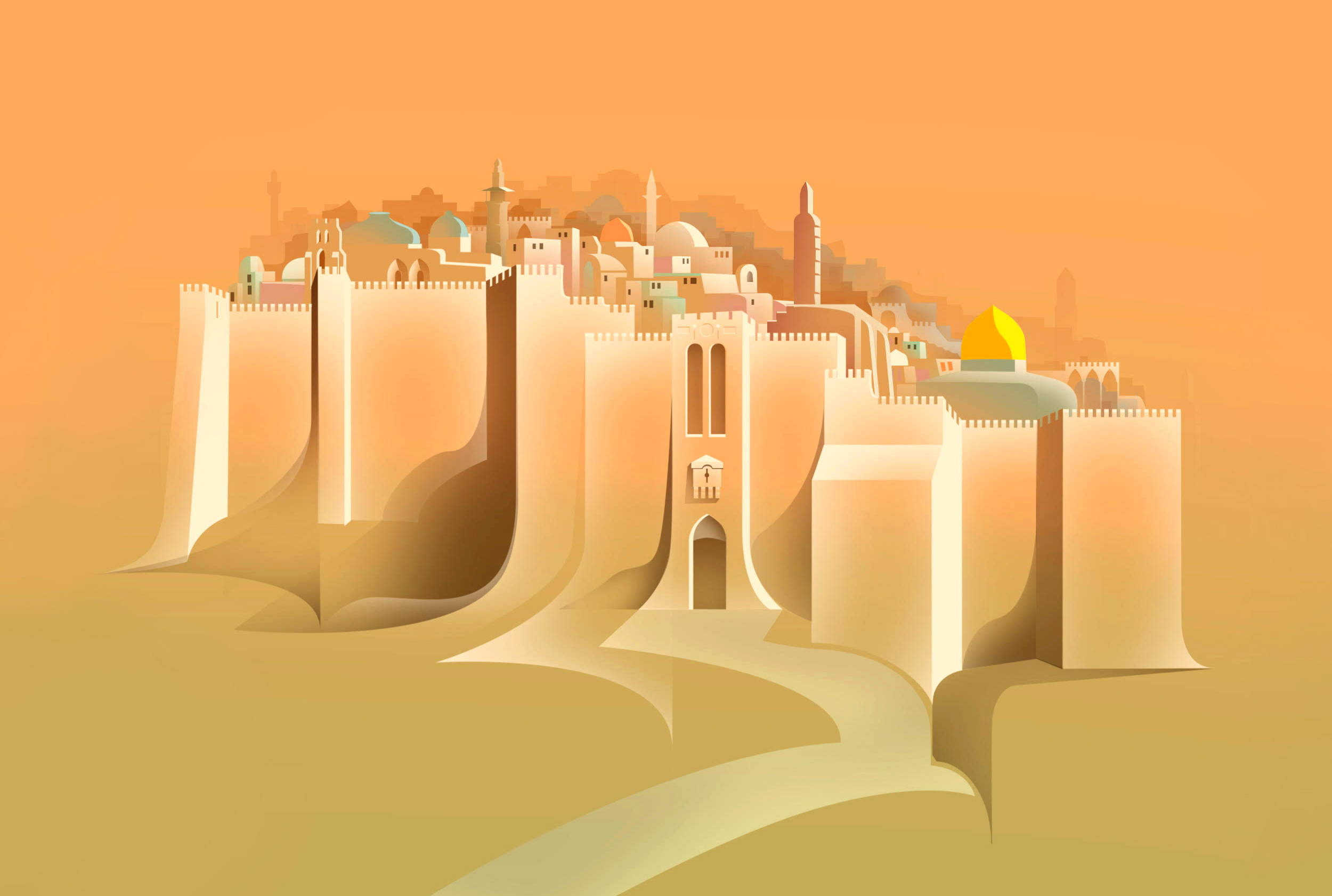 Shay Hamias Matter of Jerusalem Jerusalem3 - NERD Blog - Shay Hamias animation selected for Bodleian Library exhibition