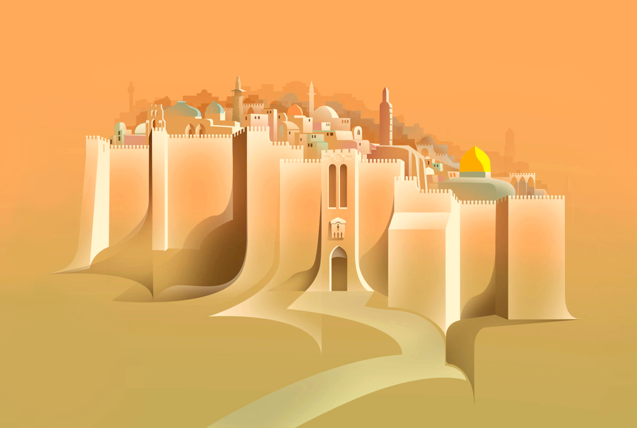 Shay Hamias Matter Of Jerusalem Jerusalem3 - Nerd Blog - Shay Hamias Animation Selected For Bodleian Library Exhibition