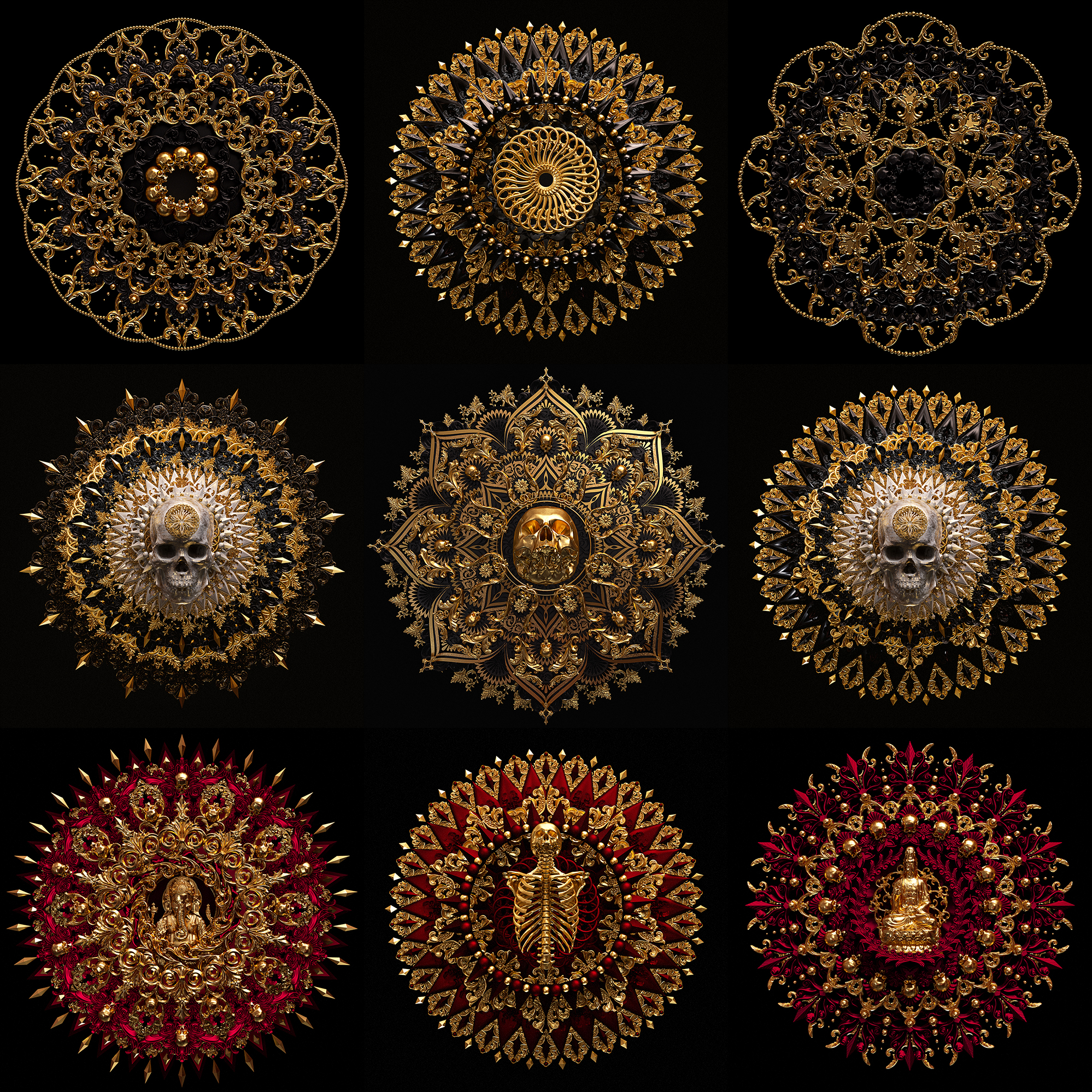 Billelis Mandala 3D Illustration NERD Productions - NERD Blog - Introducing... 3D Illustrator, Billelis