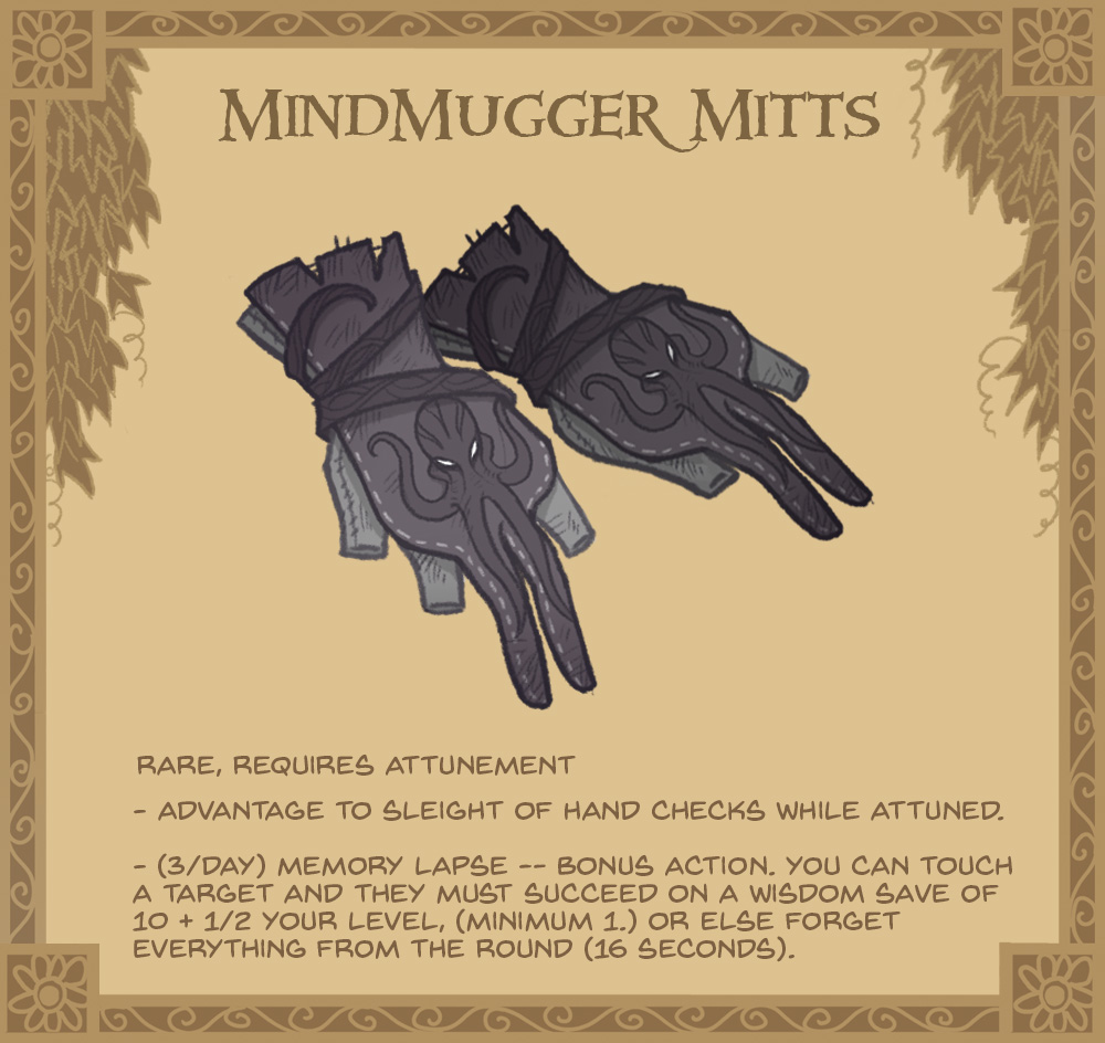 1. Mindmuggers copy - NERD Blog - Getting Down and NERDy: James Gifford - Dungeons & Dragons