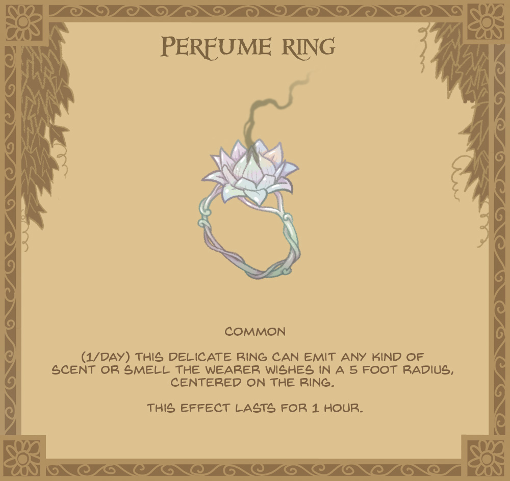 15. Perfume Ring copy - NERD Blog - Getting Down and NERDy: James Gifford - Dungeons & Dragons