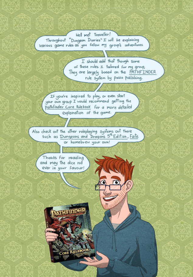 DD Comic Book Page 02 - NERD Blog - Getting Down and NERDy: James Gifford - Dungeons & Dragons