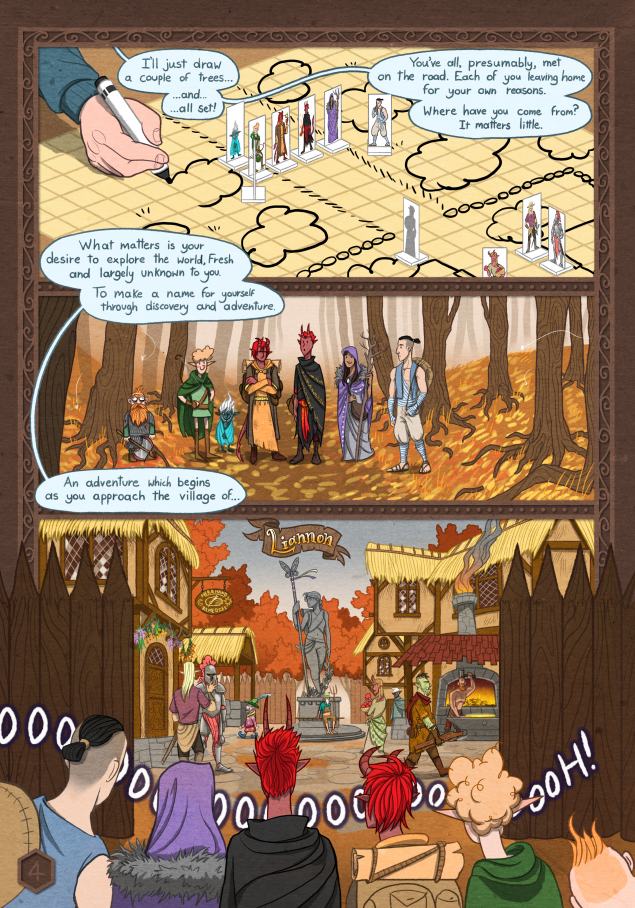 DD Comic Book Page 06 - NERD Blog - Getting Down and NERDy: James Gifford - Dungeons & Dragons