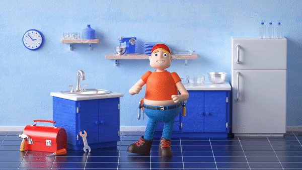 plumber pants toast gif - NERD Blog - SIGNED! NERD Welcomes 3D Animation Studio Toast To Our Roster