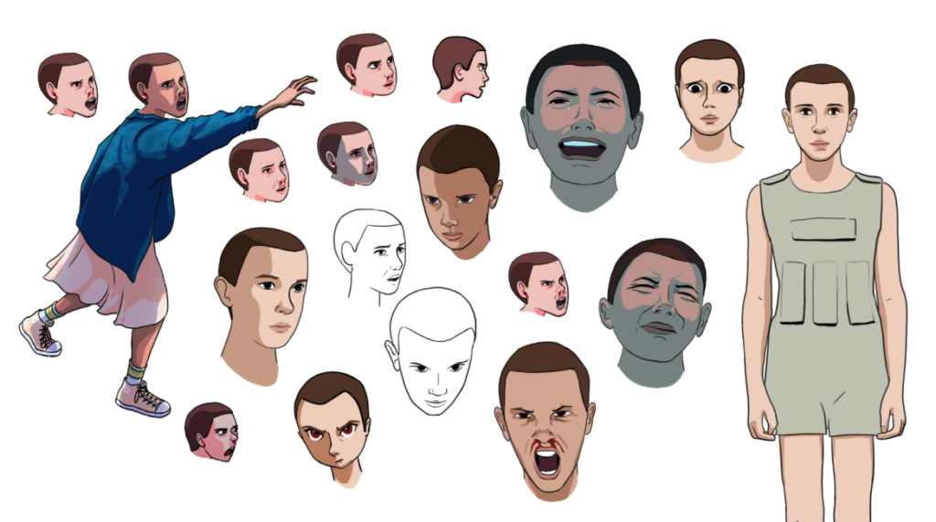 The Art of Character Design with Christine Peters 6 - NERD Blog - The Art of Character Design with Christine Peters strangerthingscharacter2. VyyGcPJ - NERD Blog - The Art of Character Design with Christine Peters